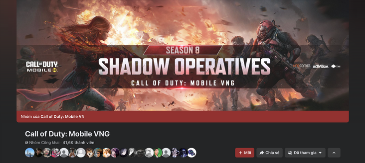 VNG Call Of Duty Mobile VN fanpage cover visual
