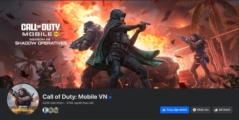 VNG Call Of Duty Mobile VN group cover visual